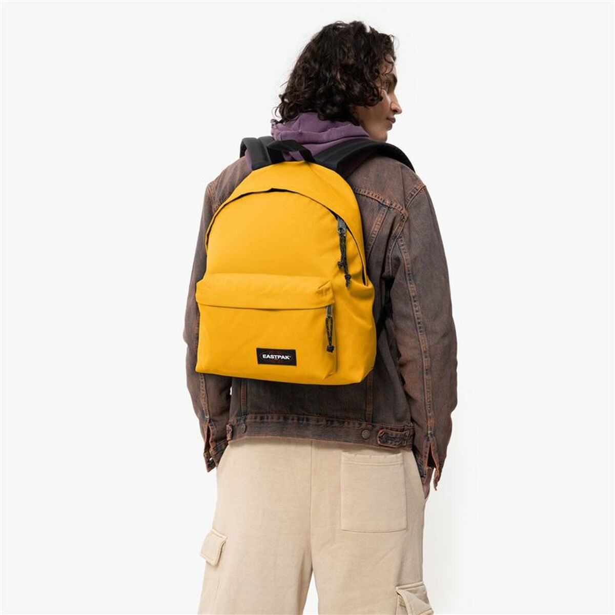 Casual Backpack Eastpak Padded Pak'R Yellow