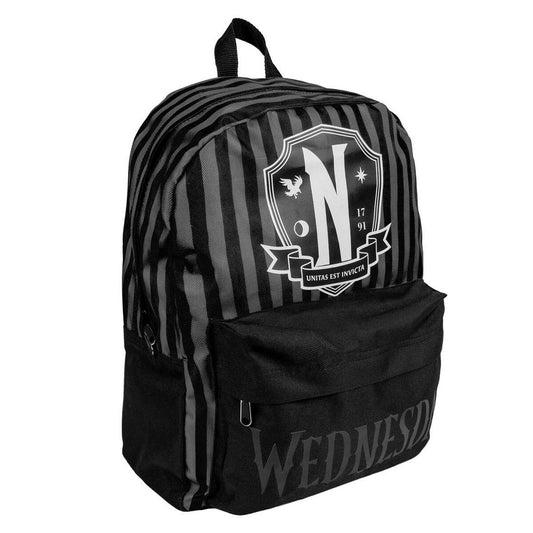 Casual Backpack Wednesday Black 32 x 12 x 42 cm