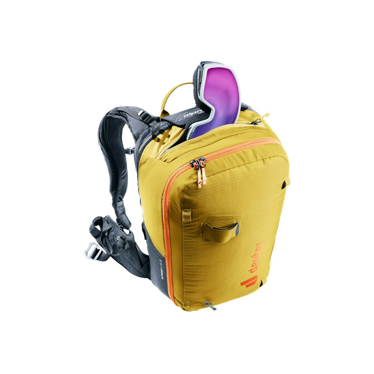 Mountain Backpack Deuter Alproof Lite 22 Yellow Grey Orange 22 L