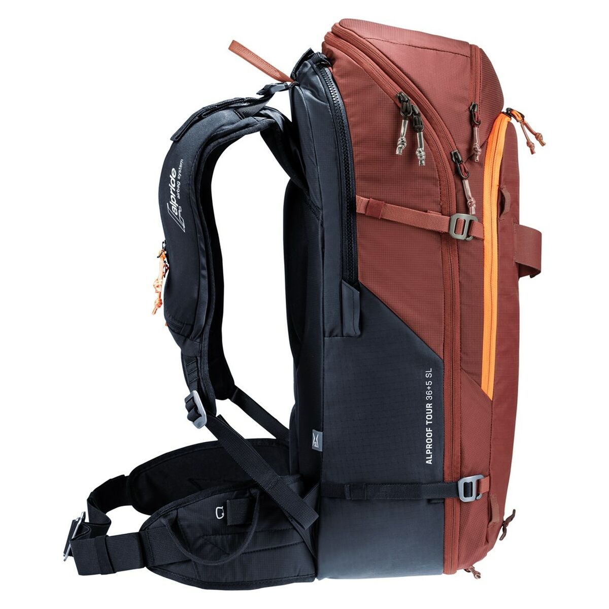 Mountain Backpack Deuter Alproof Tour Orange Graphite Khaki