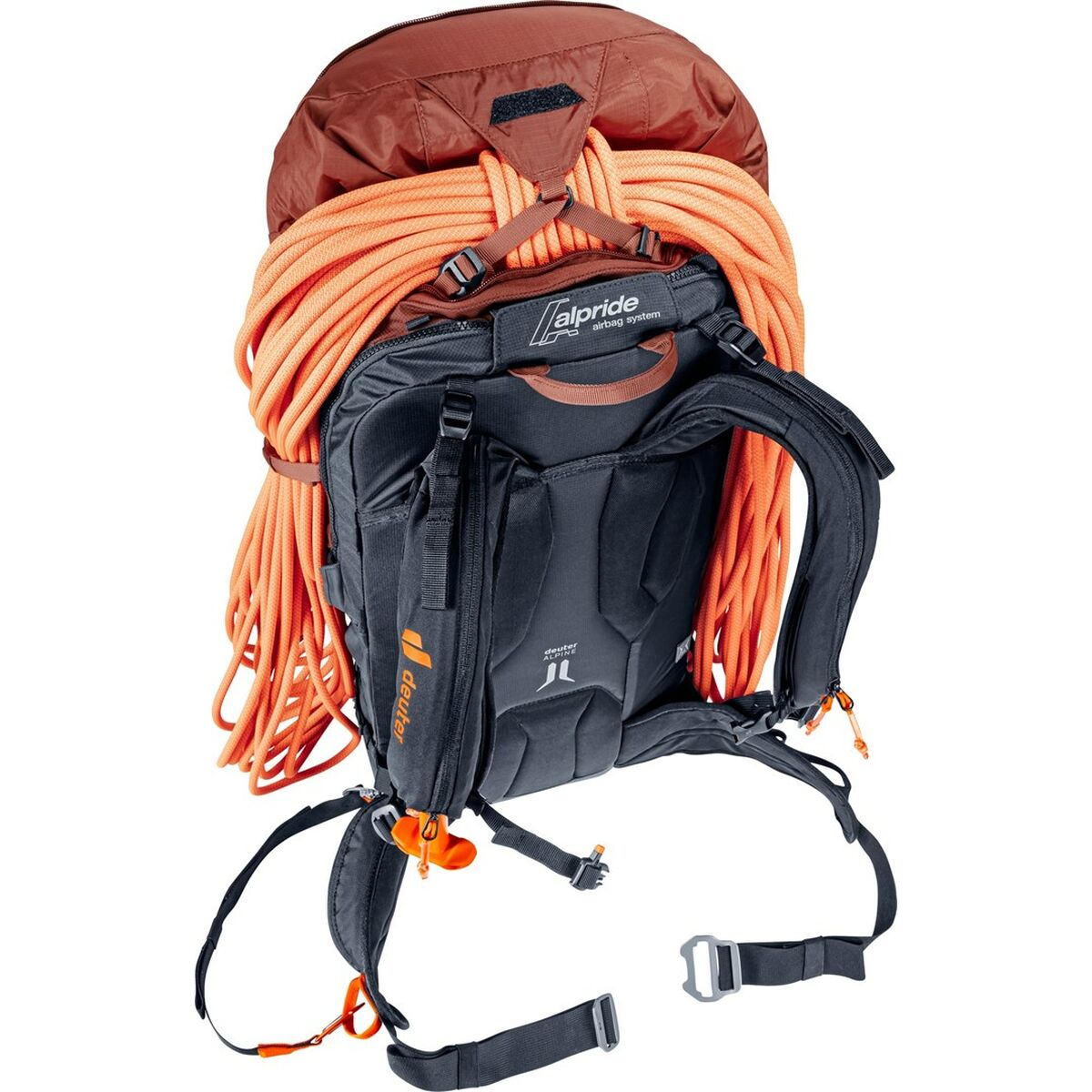 Mountain Backpack Deuter Alproof Tour Orange Graphite Khaki