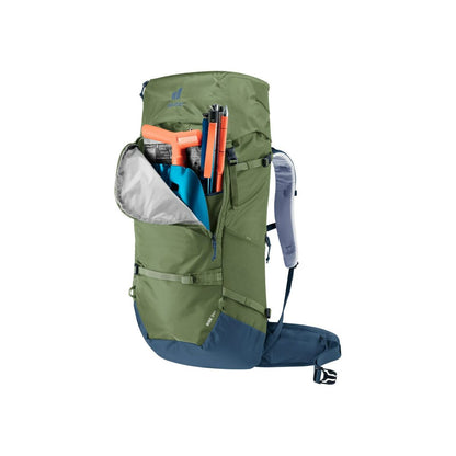 Mountain Backpack Deuter Rise 34+ Blue Khaki