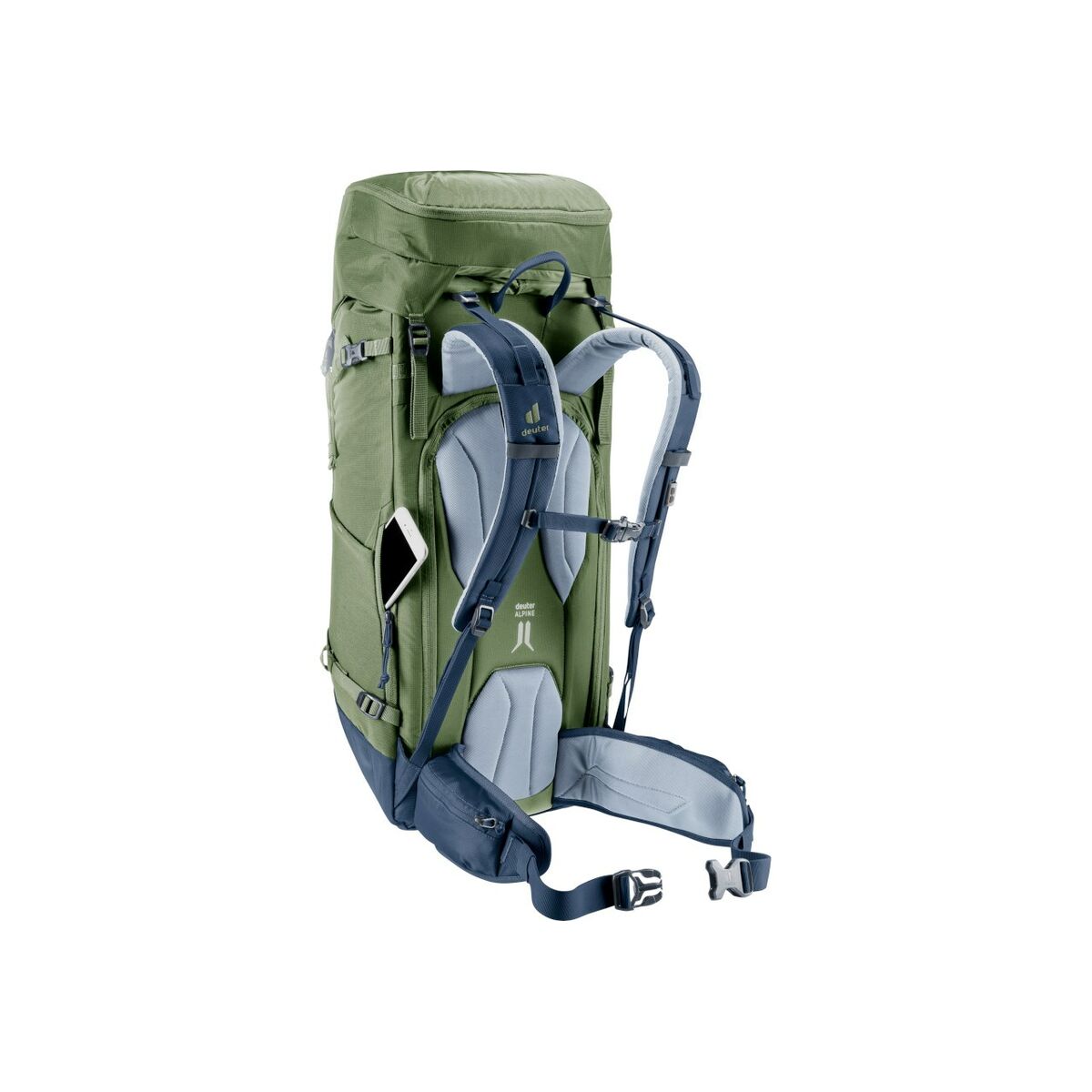 Mountain Backpack Deuter Rise 34+ Blue Khaki